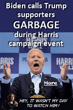 Who decided it was a good idea to let Joe Biden out of the White House this close to the election? In 2016, Hillary Clinton called Trump supporters ''a basket of deplorables'', and now Joe Biden has topped that, calling them ''garbage''. 